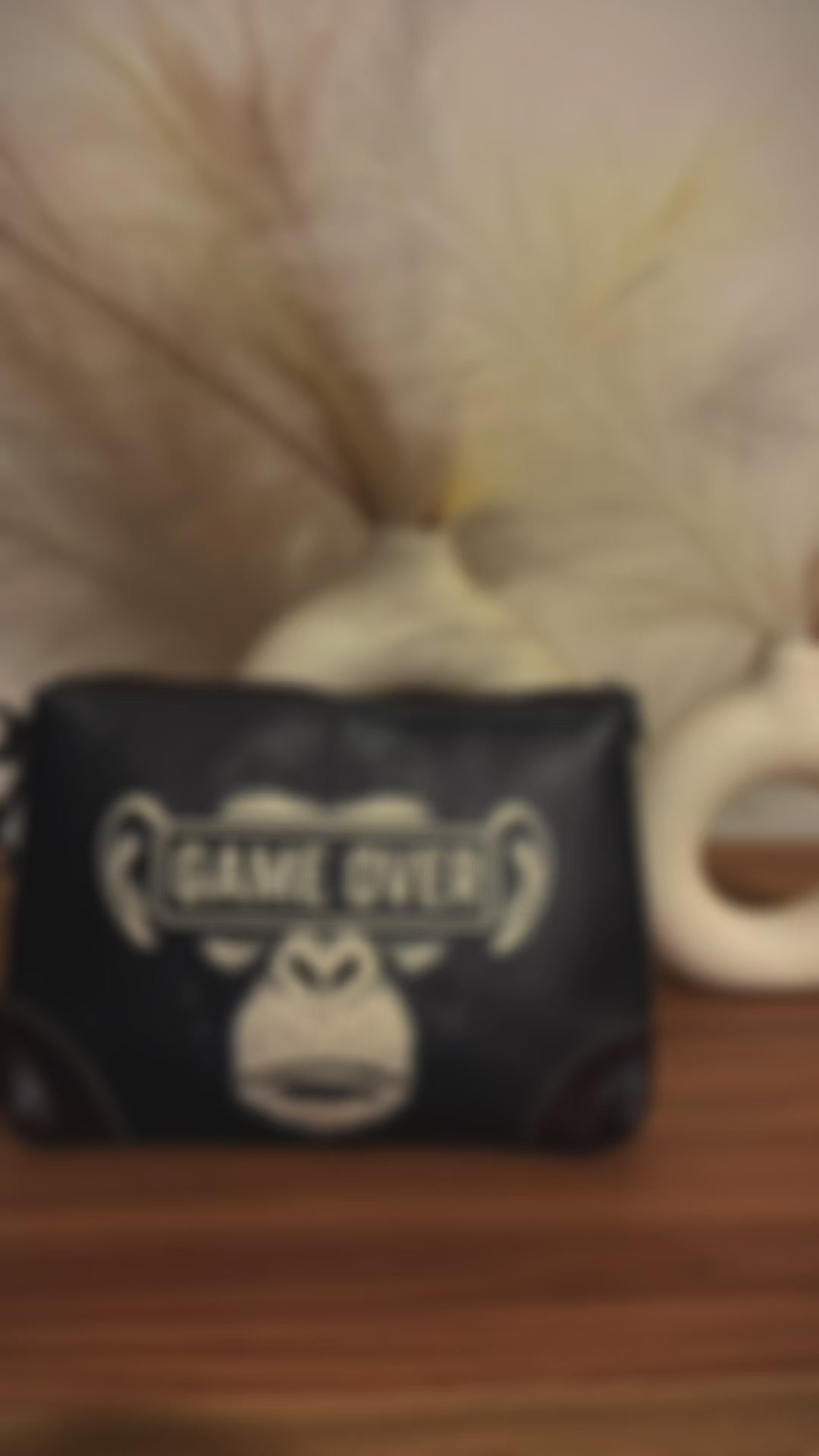Pochette Scimmia Game Over – Edizione Limitata in eco Pelle