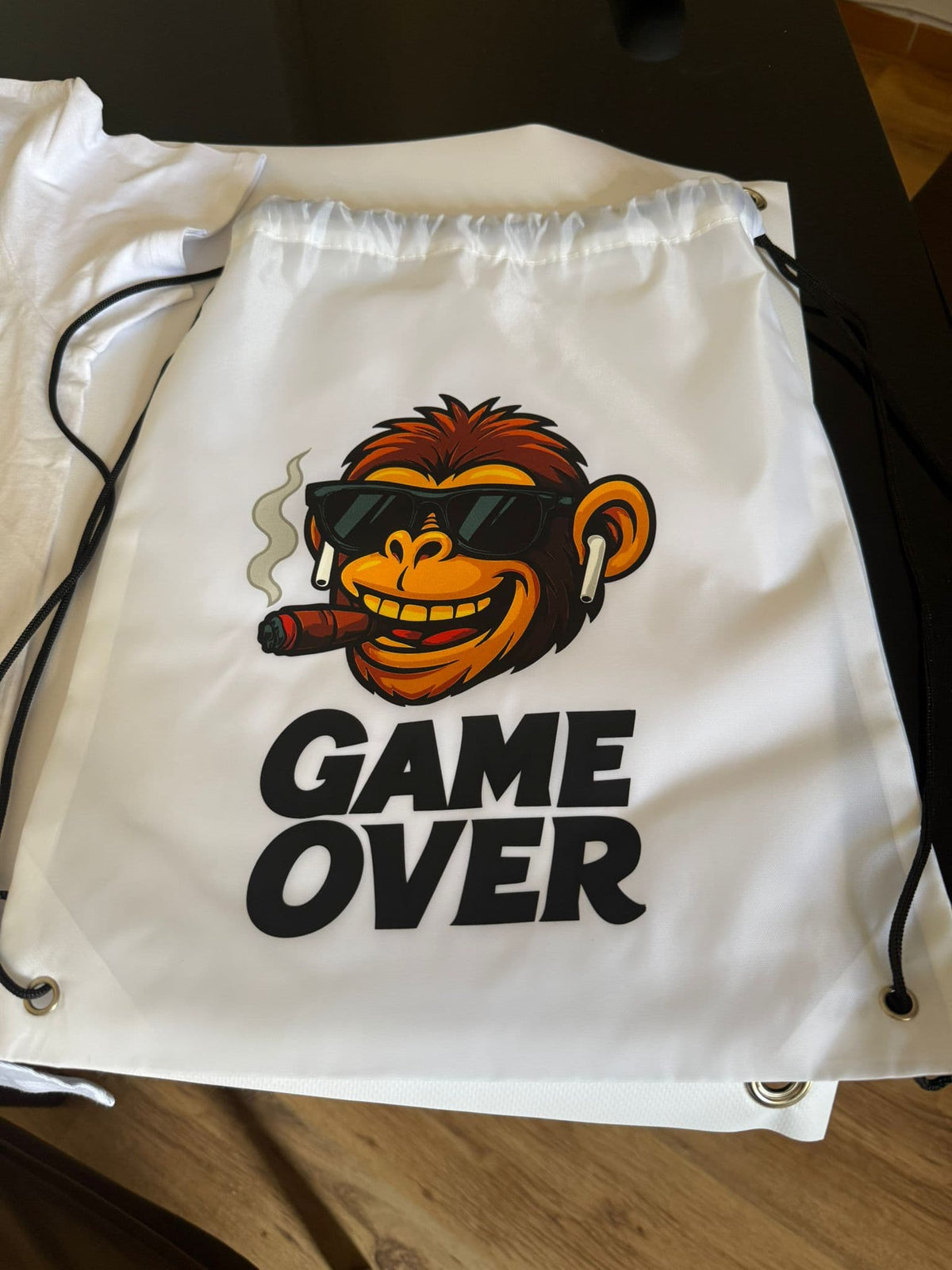 🐵 Sacca Zaino “Scimmia GAME OVER” – Limited Edition - Toplinea